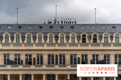Horizon, le spectacle dans la cours du Palais Royal