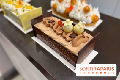 Arnaud Larher - Bûche chocolat 2023