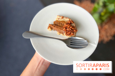 La Halle aux Grains - Bûche sarrasin noisette 2023