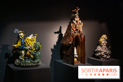 Exposition Aux Frontières de l'Art Brut à la Halle Saint-Pierre