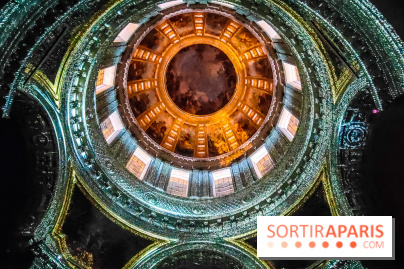 Aura, un spectacle son et lumières qui illumine le Dôme des Invalides - photos et vidéo
