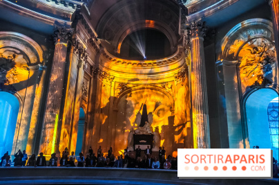 Aura, un spectacle son et lumières qui illumine le Dôme des Invalides - photos et vidéo