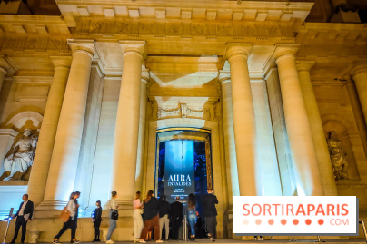 Aura, un spectacle son et lumières qui illumine le Dôme des Invalides - photos et vidéo