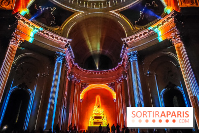 Aura, un spectacle son et lumières qui illumine le Dôme des Invalides - photos et vidéo