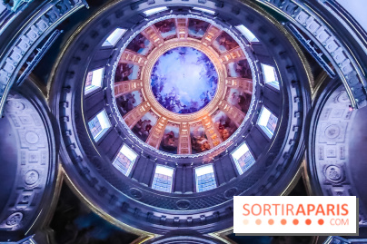 Aura, un spectacle son et lumières qui illumine le Dôme des Invalides - photos et vidéo