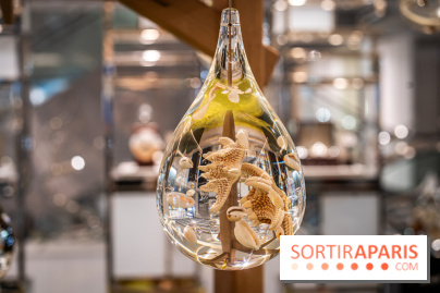 Exposition des Larmes de Joie de Benoit Dutour au Printemps Haussmann