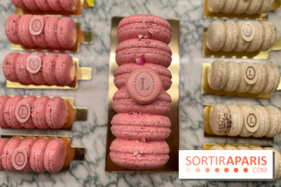 Ladurée - Bûches de Noël 2023 macarons