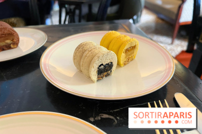 Ladurée - Bûches de Noël 2023 macarons