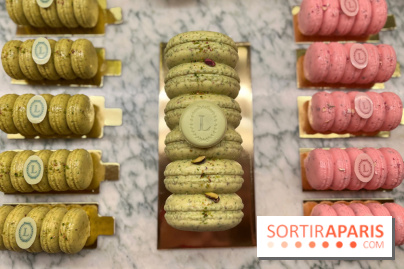 Ladurée - Bûches de Noël 2023 macarons
