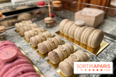 Ladurée - Bûches de Noël 2023 macarons