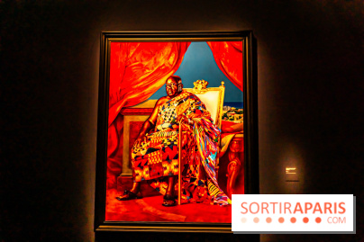 Exposition Kehinde Wiley - Dédale du Pouvoir - Musée du Quai Branly Jacques Chirac - photos  -  A7C2034