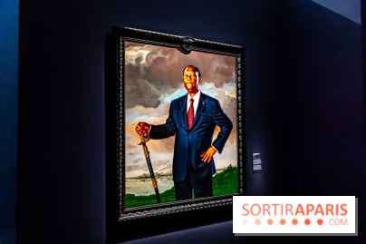 Exposition Kehinde Wiley - Dédale du Pouvoir - Musée du Quai Branly Jacques Chirac - photos  -  A7C2042