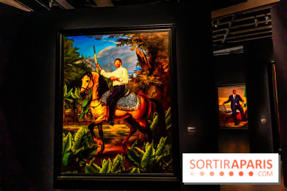 Exposition Kehinde Wiley - Dédale du Pouvoir - Musée du Quai Branly Jacques Chirac - photos  -  A7C2033