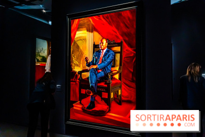 Exposition Kehinde Wiley - Dédale du Pouvoir - Musée du Quai Branly Jacques Chirac - photos  -  A7C2027
