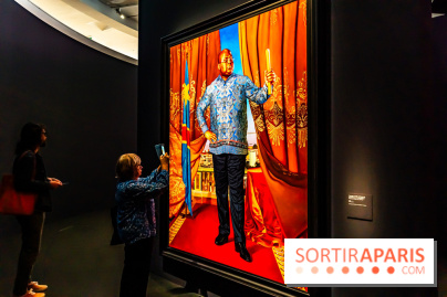 Exposition Kehinde Wiley - Dédale du Pouvoir - Musée du Quai Branly Jacques Chirac - photos  -  A7C2037