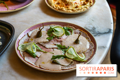 Pomelo bistrot méditerranéen Paris 2 -  vitello tonnato