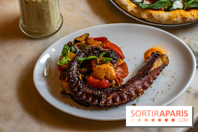 Pomelo bistrot méditerranéen Paris 2 -  poulpe grillé