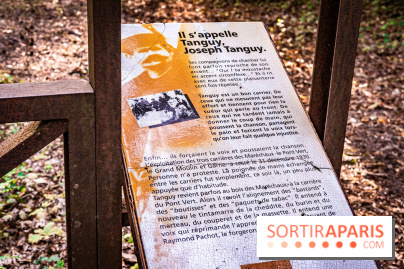 Le sentier des Maréchaux à Senlisse - Vallée de Chevreuse -  panneau