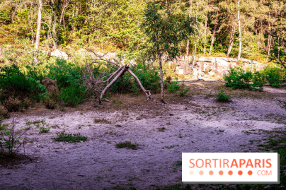 Le sentier des Maréchaux à Senlisse - Vallée de Chevreuse -  carrière de sable