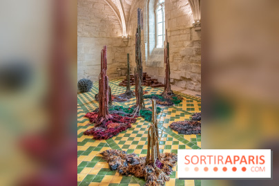 Exposition Entre Les Murs de Tanja Smeets et Karin van Dam Abbaye de Maubuisson