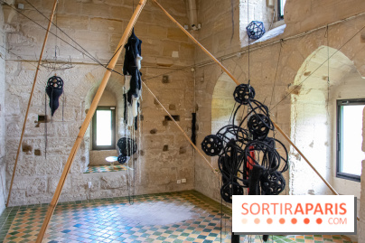 Exposition Entre Les Murs de Tanja Smeets et Karin van Dam Abbaye de Maubuisson