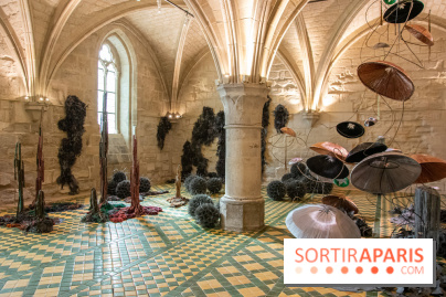 Exposition Entre Les Murs de Tanja Smeets et Karin van Dam Abbaye de Maubuisson