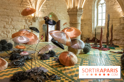 Exposition Entre Les Murs de Tanja Smeets et Karin van Dam Abbaye de Maubuisson