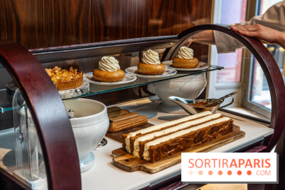 Le 19.20 by Norbert Tarare, le nouveau restaurant du Prince de Galles - photos -  chariot desserts