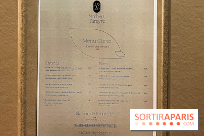 Le 19.20 by Norbert Tarare, le nouveau restaurant du Prince de Galles - photos - menu - carte - tarifs
