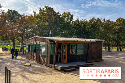 Maison démontable Jean Prouvé aux Tuileries - Paris+ par Art Basel 2023