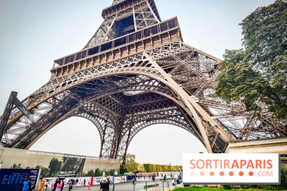 Tour Eiffel : une exposition inédite gratuite en hommage à Gustave Eiffel sur le parvis - nos photos