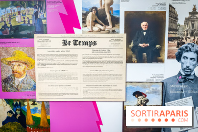 Tour Eiffel : une exposition inédite gratuite en hommage à Gustave Eiffel sur le parvis - nos photos