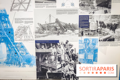 Tour Eiffel : une exposition inédite gratuite en hommage à Gustave Eiffel sur le parvis - nos photos