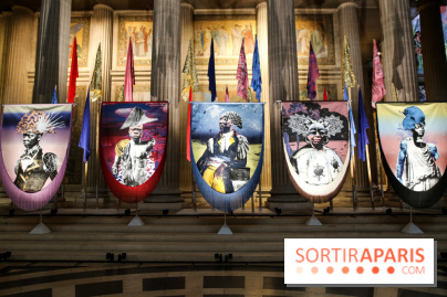 Raphaël Barontini, les photos de son installation monumentale au Panthéon - IMG 1408