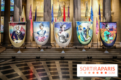 Raphaël Barontini, les photos de son installation monumentale au Panthéon - IMG 1414 2