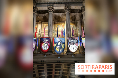 Raphaël Barontini, les photos de son installation monumentale au Panthéon - IMG 1416
