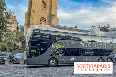 Bus Saint Germain 1920 - dîner dans un bus en traversant Paris  - IMG 2281