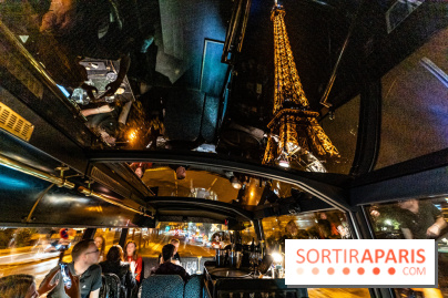 Bus Saint Germain 1920 - dîner dans un bus en traversant Paris  -  A7C3670