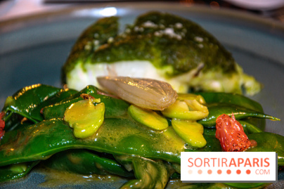 Résidence Culinaire 2023 La Big Bertha la Nouvelle Seine cabillaud haricots