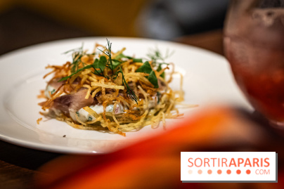 Bistrot Podium, le restaurant festif avec la carte de Glenn Viel -  le hareng et la charlotte