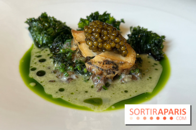 Menu chasse Le Gabriel, La Réserve - Ormeaux, lentilles, caviar