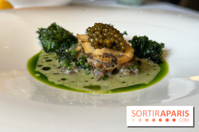 Menu chasse Le Gabriel, La Réserve - Ormeaux, lentilles, caviar