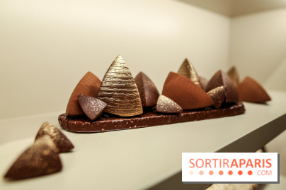 Bûche et chocolats de Noël 2023 signés Alléno & Rivoire - IMG 0969