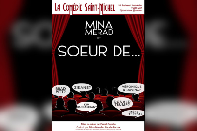 Mina Merad dévoile son mystère familial à la Comédie Saint-Michel - Événement à Paris, Décembre 2023