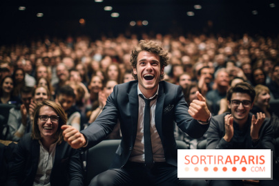 Photos d'Illustrations MidJourney : spectacles d'humour - 6