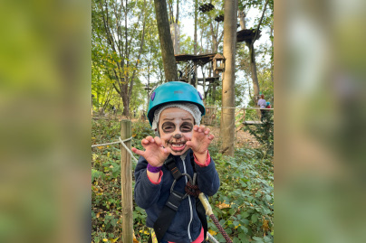 Octobre et vacances de la Toussaint dans les parcs accrobranche AccroCamp !