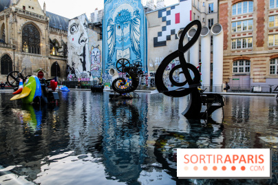 La Fontaine Stravinsky rénovée à Paris, nos photos