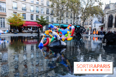La Fontaine Stravinsky rénovée à Paris, nos photos