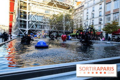 La Fontaine Stravinsky rénovée à Paris, nos photos
