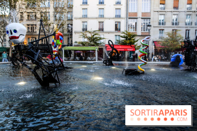 La Fontaine Stravinsky rénovée à Paris, nos photos - IMG 1714